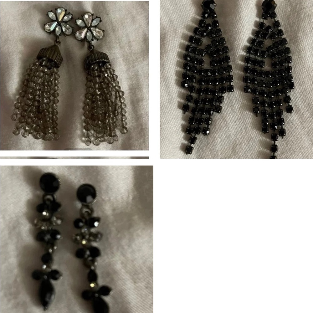 Bundle of 3 Pairs of Classy/Dressy Earrings